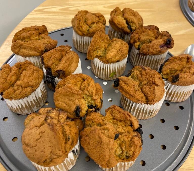 Chef Club Thursday – Blueberry Muffins
